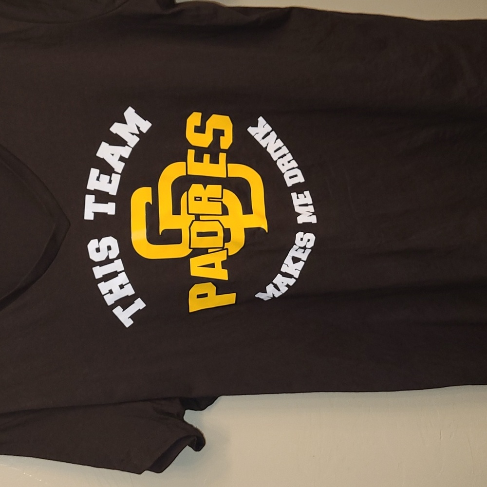 Womens San Diego Padres Custom TShirt V Neck